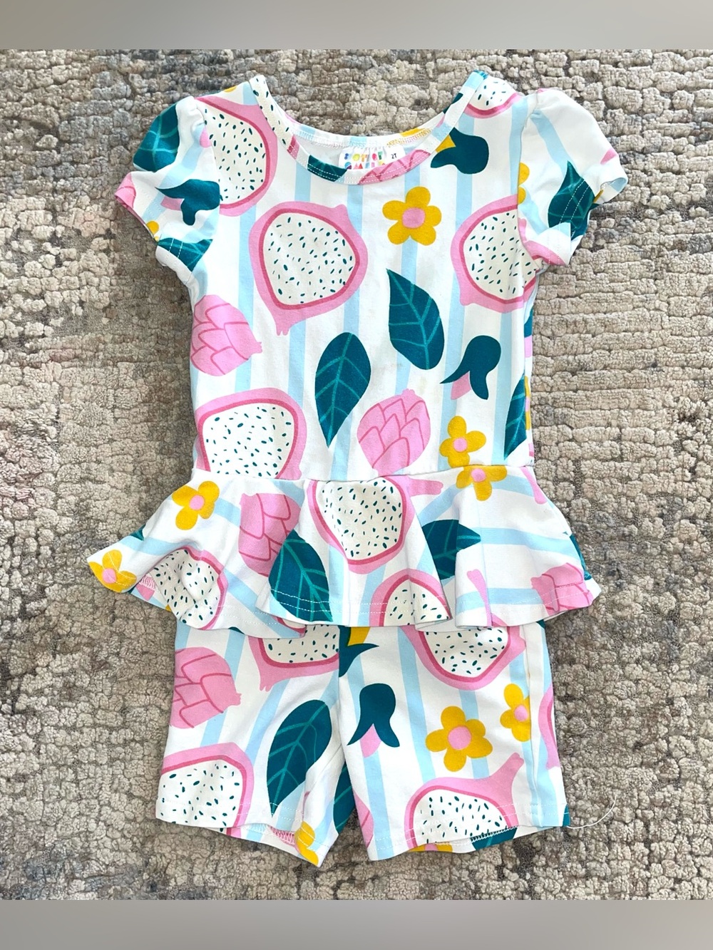 Ruffle romper size 2T